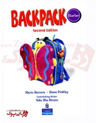 دوره آموزش زبان کودکان بک پک ویرایش دوم سطح استارتر  Backpack Starter Second Edition Student Book and Work Book 