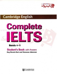 کتاب کمبریج انگلیش کامپلت آیلتس Cambridge English Complete IELTS Student Book B1 برای آزمون آیلتس  Bands 4-5 