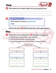 کتاب سطح اول آکسفورد دیسکاور Oxford Discover 1 - 2nd - Writing and Spelling