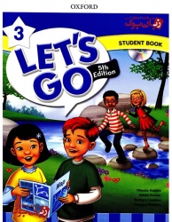  کتاب آموزشی کودکان لتس گو ویرایش پنجم Lets Go 3 Fifth edition - وزیری