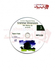  کتاب گرامر زبان انگلیسی ویرایش چهارم سطح سوم Grammar Dimensions 3 Fourth Edition Student Book and Work Book  