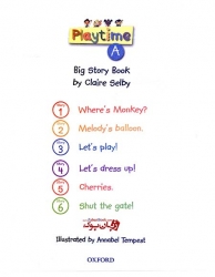  کتاب داستان زبان انگلیسی خردسالان Playtime Big Story Book A  