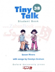  کتاب آموزش زبان انگلیسی کودکان Tiny Talk 3B Student Book and Work Book   