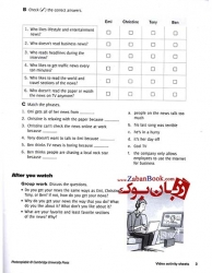 کتاب Four Corners 4-Video Activity Book