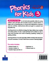  کتاب آموزش زبان انگلیسی کودکان و خردسالان فونیکس سطح سوم Phonics For Kids 3 Book   