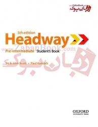  کتاب آموزشی ویرایش پنجم Headway Pre-Intermediate - 5th Edition - Student Book and Work Book   