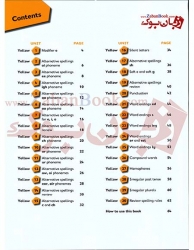 کتاب آموزش زبان کودکان Nelson Phonics Yellow - Spelling And Handwriting