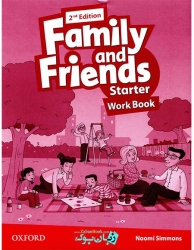 کتاب ویرایش دوم - رحلی - Family and Friends starter - 2nd