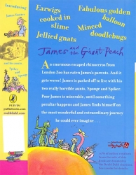 کتاب داستان جیمز و هلوی غول پیکر اثر رولد دال Roald Dahl James And The Giant Peach