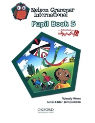 کتاب آموزش زبان انگلیسی کودکان Nelson Grammar International 5 - Pupil Book+Workbook