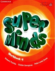 کتاب آموزشی کودکان Super Minds 4 - Student Book & Work Book