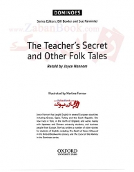  کتاب داستان دومینو معلمان راز و سایر قصه های عامیانه New Dominoes One : The Teachers Secret and Other Folk Tales   
