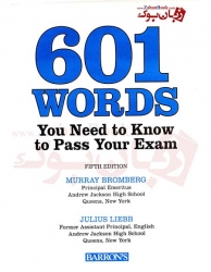 کتاب آموزش زبان لغت و اصطلاحات انگلیسی 601Words You Need to Know to Pass Your Exam 5th edition