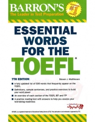 کتاب Essential Words For The TOEFL 7th واژگان ضرورری تافل بارونز ویرایش هفتم