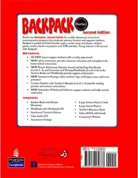 دوره آموزش زبان کودکان بک پک ویرایش دوم سطح استارتر  Backpack Starter Second Edition Student Book and Work Book 