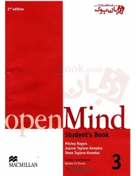  کتاب آموزشی اپن مایند ویرایش دوم Open Mind Level 3 2nd StudentBook and WorkBook   