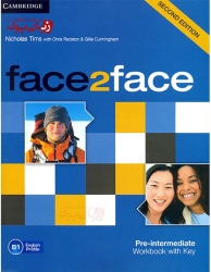  کتاب آموزش فيس تو فيس ویرایش دوم Face2Face 2nd Pre-Intermediate Student Book and Work Book   