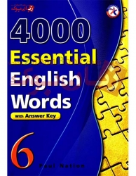 کتاب  4000 لغت ضروری زبان انگلیسی 4000 Essential English Words 6