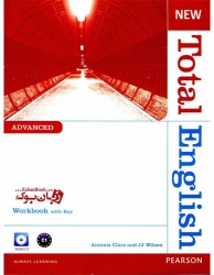  کتاب آموزش زبان انگلیسی بزرگسالان New Total English advanced Student Book and Work Book   