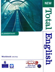 کتاب آموزش زبان انگلیسی بزرگسالان  New Total English Elementary Student Book and Work Book