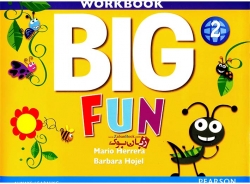  کتاب آموزشی کودکان Big Fun 2 Student Book & Work Book  