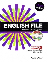 کتاب انگلیش فایل ویرایش سوم English File Beginner Student Book and Work Book Third Edition 