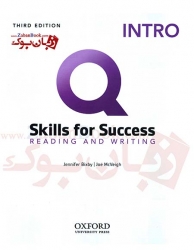 کتاب ویرایش سوم Q Skills for Success 3rd Intro Reading and Writing  وزیری 