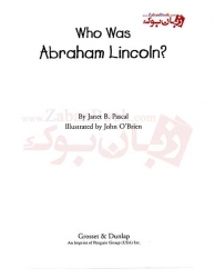 کتاب زندگینامه  Who Was Abraham Lincoln 