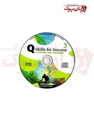  کتاب آموزش مهارت شنیداری و گفتاری سطح سوم Q Skills for Success 2nd 3 Listening and Speaking  