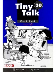  کتاب آموزش زبان انگلیسی کودکان Tiny Talk 3B Student Book and Work Book   