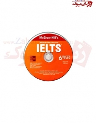 کتاب تمرین و تست آزمون های IELTS ویرایش دوم McGraw-Hill Education IELTS 6 Practice Tests 2nd