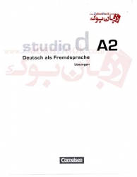  کتاب آلمانی سطح دوم   Studio d Sprachtraining A2 Student Book and Work Book   
