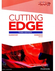  کتاب آموزش زبان انگلیسی بزرگسالان ویرایش سوم Cutting Edge 3rd Elementary Student Book & Work Book   