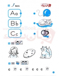 کتاب آموزش زبان انگلیسی کودکان Tiny Talk ABC Work Book 