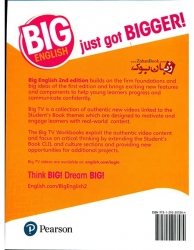 کتاب کار ویرایش دوم  سطح اول  Big English TV 1 Workbook 2nd