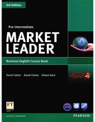  کتاب آموزش زبان انگلیسی برای تجارت و بیزینس ویرایش سوم Market Leader pre-intermediate 3rd edition   
