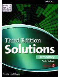 کتاب آموزش زبان انگلیسی نوجوانان  Solutions Third Edition Elementary Student Book and Work Book 