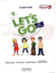  کتاب آموزشی کودکان لتس گو ویرایش پنجم Lets Go 4 Fifth edition    وزیری