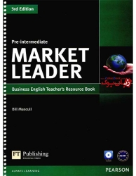  کتاب معلم آموزش زبان انگلیسی برای تجارت و بیزینس ویرایش سوم Market Leader  pre intermediate 3rd  Teachers Book   