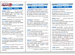 فلش کارت 1100 واژه ضروری بارونز 1100Words You Need to Know