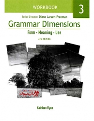  کتاب گرامر زبان انگلیسی ویرایش چهارم سطح سوم Grammar Dimensions 3 Fourth Edition Student Book and Work Book  