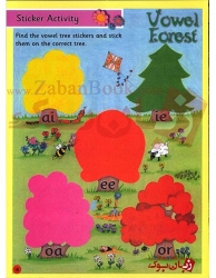  کتاب‌ تمرین فونیکس زبان انگلیسی برای کودکان سطح ششم 6 Phonics Activity Book  