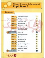 کتاب آموزش زبان انگلیسی کودکان Nelson Grammar International 2 - Pupil Book+Workbook