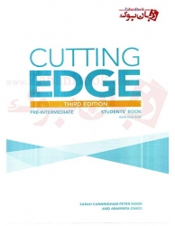  کتاب آموزش زبان انگلیسی بزرگسالان ویرایش سوم Cutting Edge 3rd Pre-Intermediate Student Book & Work Book   