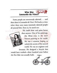 کتاب زندگینامه Who Was Leonardo da Vinci