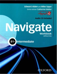  کتاب آموزشی بزرگسالان آکسفورد نویگیت (+)Navigate StudentBook and WorkBook Intermediate B1 