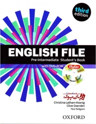  کتاب انگلیش فایل ویرایش سوم English File Pre-intermediate Student Book and Work Book Third Edition   