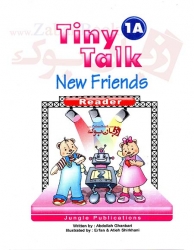 کتاب آموزش زبان انگلیسی کودکان و خردسالان Tiny Talk 1A Readers Book 