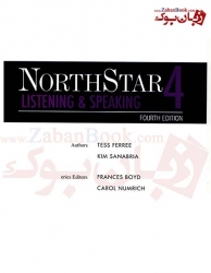 کتاب تقویت مهارت شنیداری و گفتاری North Star - Listening and Speaking Level 4 - 4 Edition 