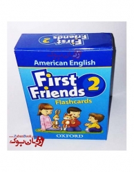  فلش کارت آموزشی کودکان و خردسالان Flash Cards American First Friends 2   